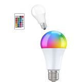 Ayarlanabilir Parlaklık RGB Led Ampul Beyaz Lamba Ve Renkli Ampul