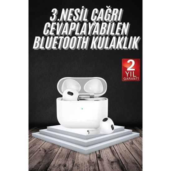 Bluetooth Kulaklık 3. Nesil Ios Android Uyumlu Yeni Nesil Wireless Cha