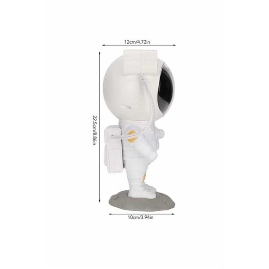 Projeksiyon Astronot Lamba Speaker Sevimli Astronot Bluetooth Hoparlör