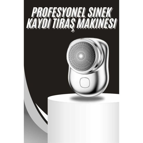 Kablosuz Tıraş Makinesi Günlük Hızlı Taşınabilir Şarjlı Yuvarlak Pasla