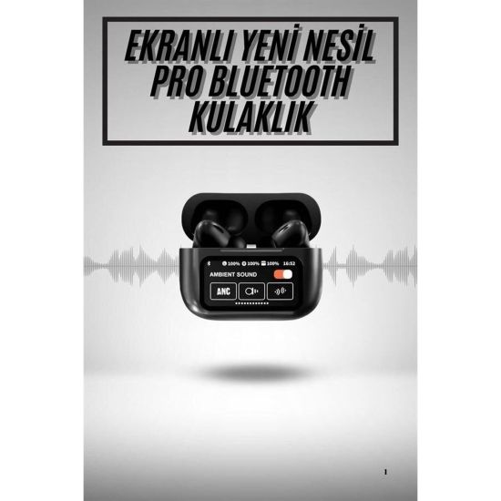 Yeni Nesil ANC Özellikli Çağrı Cevaplayan Dokunmatik Ekranlı Bluetooth
