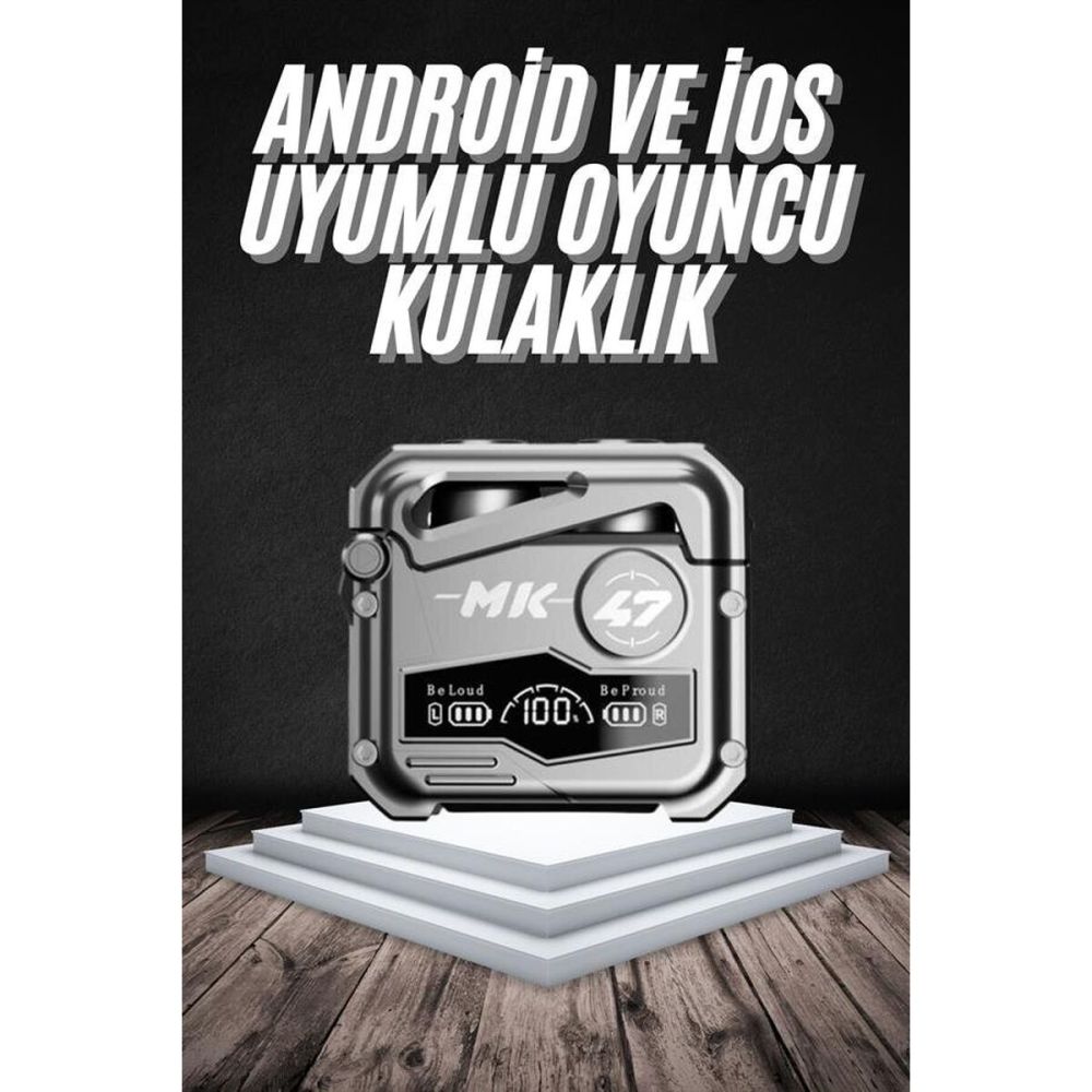 Bluetooth Kulaklık Dokunmatik Kontrol Tws kablosuz kulaklık Hi-fi Ster
