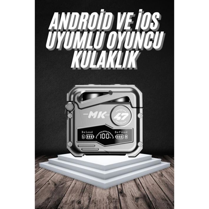 Bluetooth Kulaklık Dokunmatik Kontrol Tws kablosuz kulaklık Hi-fi Ster