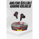 Profesyonel TWS Işıklı Kablosuz Bluetooth Kulaklık Oyuncu Kulaklığı