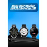 Amoled Ekran 3 Kordonlu Akıllı Saat 5.0 Bluetooth Bağlantılı Android v