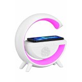Bluetooth Hoparlör G Şekli Atmosfer Akıllı Rgb Lamba Wireless Kablosuz