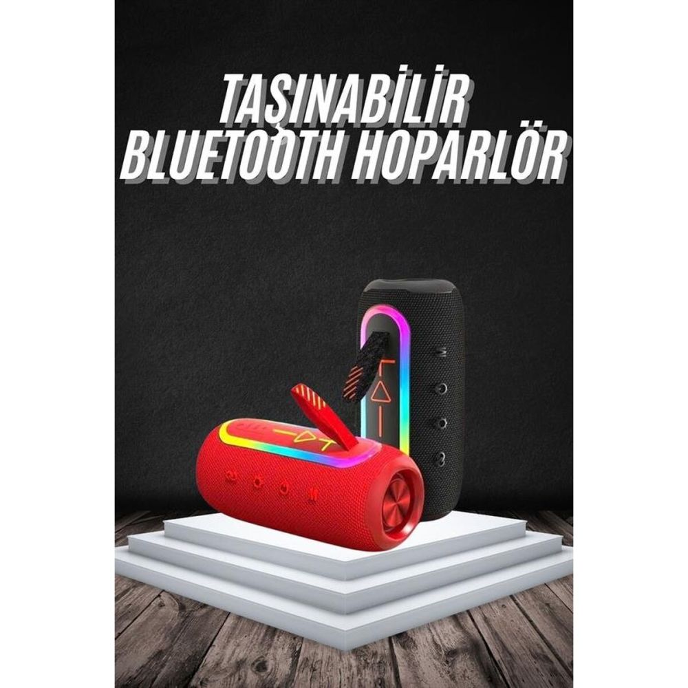 Bluetooth Hoparlör USB Şarjlı Uzun Pil Ömrü Android ve İOS Uyumlu Renk