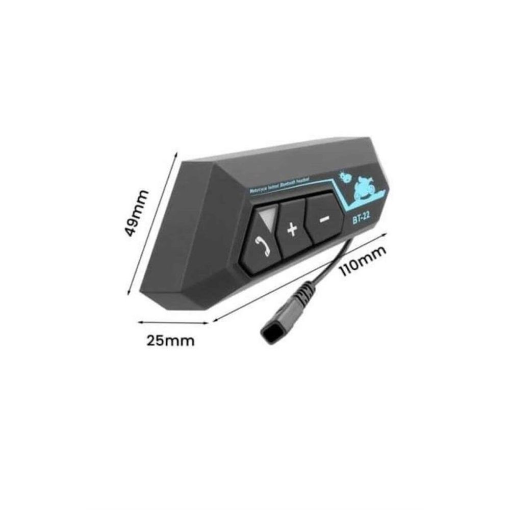 Intercom Bluetooth Kask Kulaklık Motosiklet Kulaklık 5.0 Bluetooth