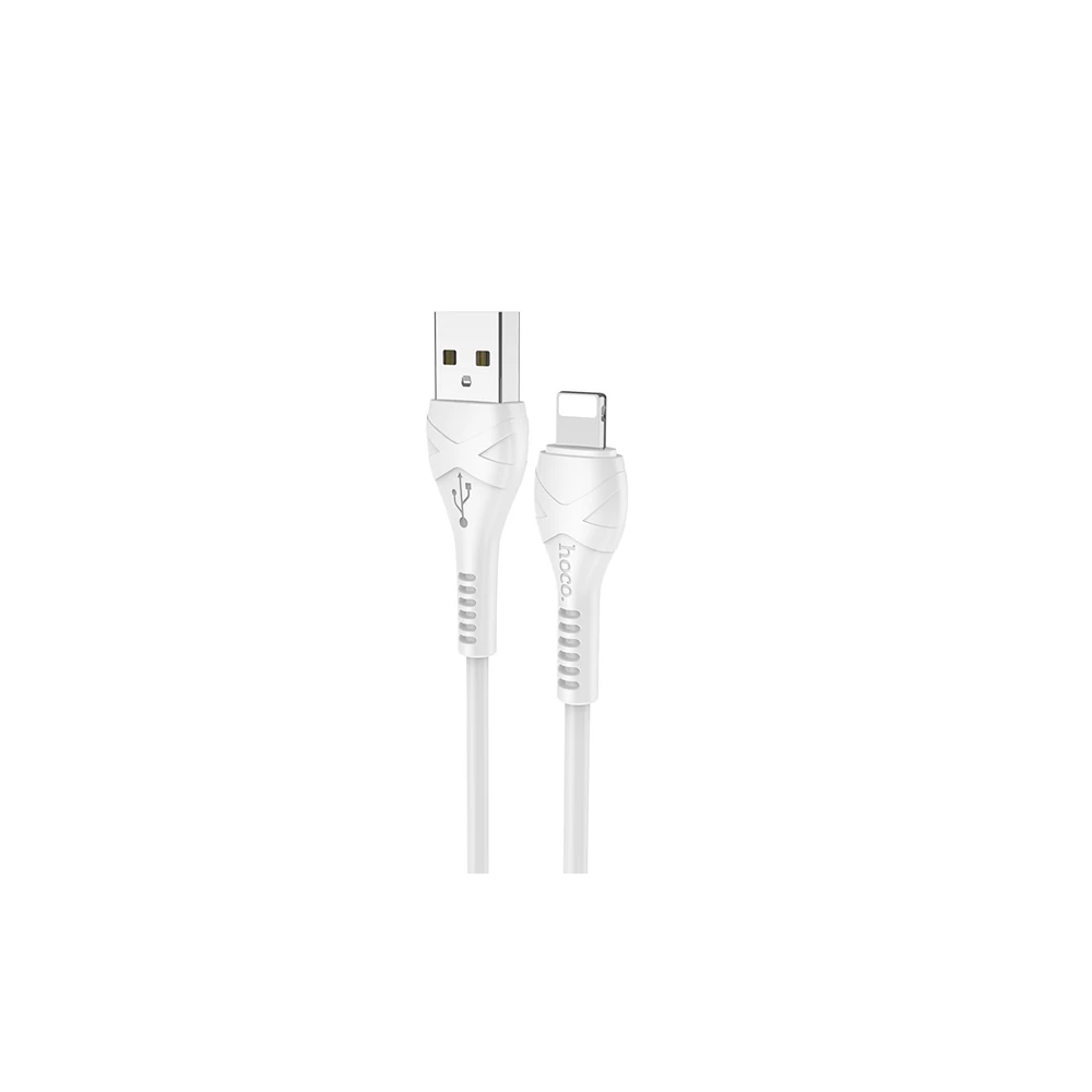 HOCO X37 İPhone 14-13-12-11 Lightning Şarj ve Data Kablosu 1M 2.4A