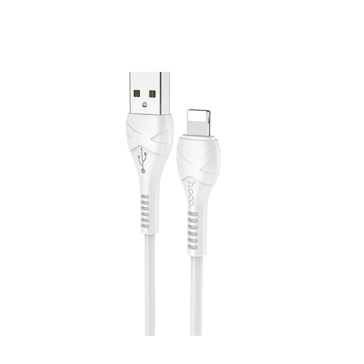 HOCO X37 İPhone 14-13-12-11 Lightning Şarj ve Data Kablosu 1M 2.4A