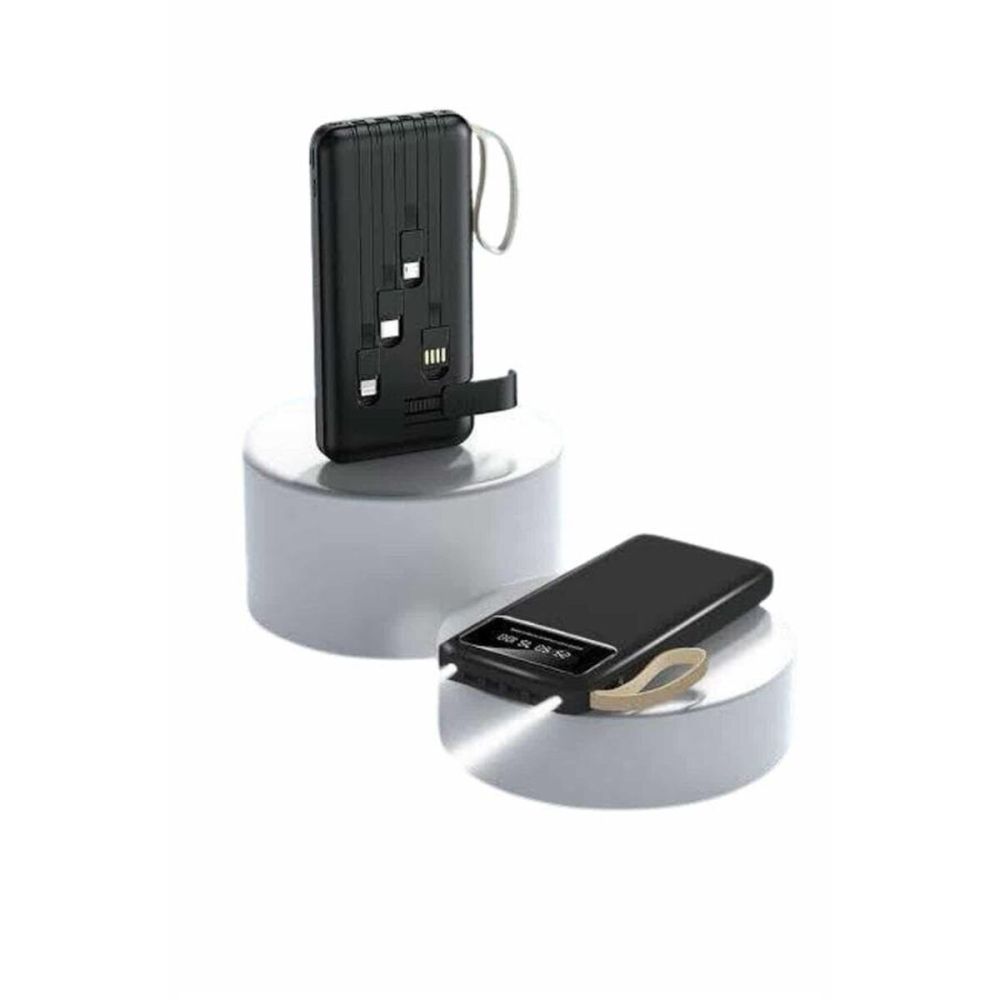 Hızlı Şarj Özellikli 20.000 Mah Dijital Göstergeli USB Girişli Android