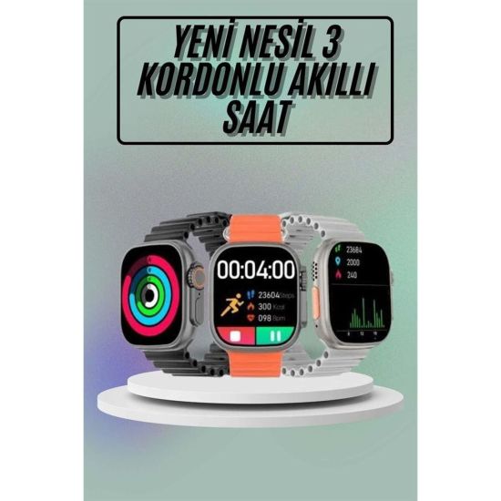 Akıllı Saat Çok Fonksiyonlu Uzun Pil Ömürlü Çağrı Cevaplayabilen Kol S