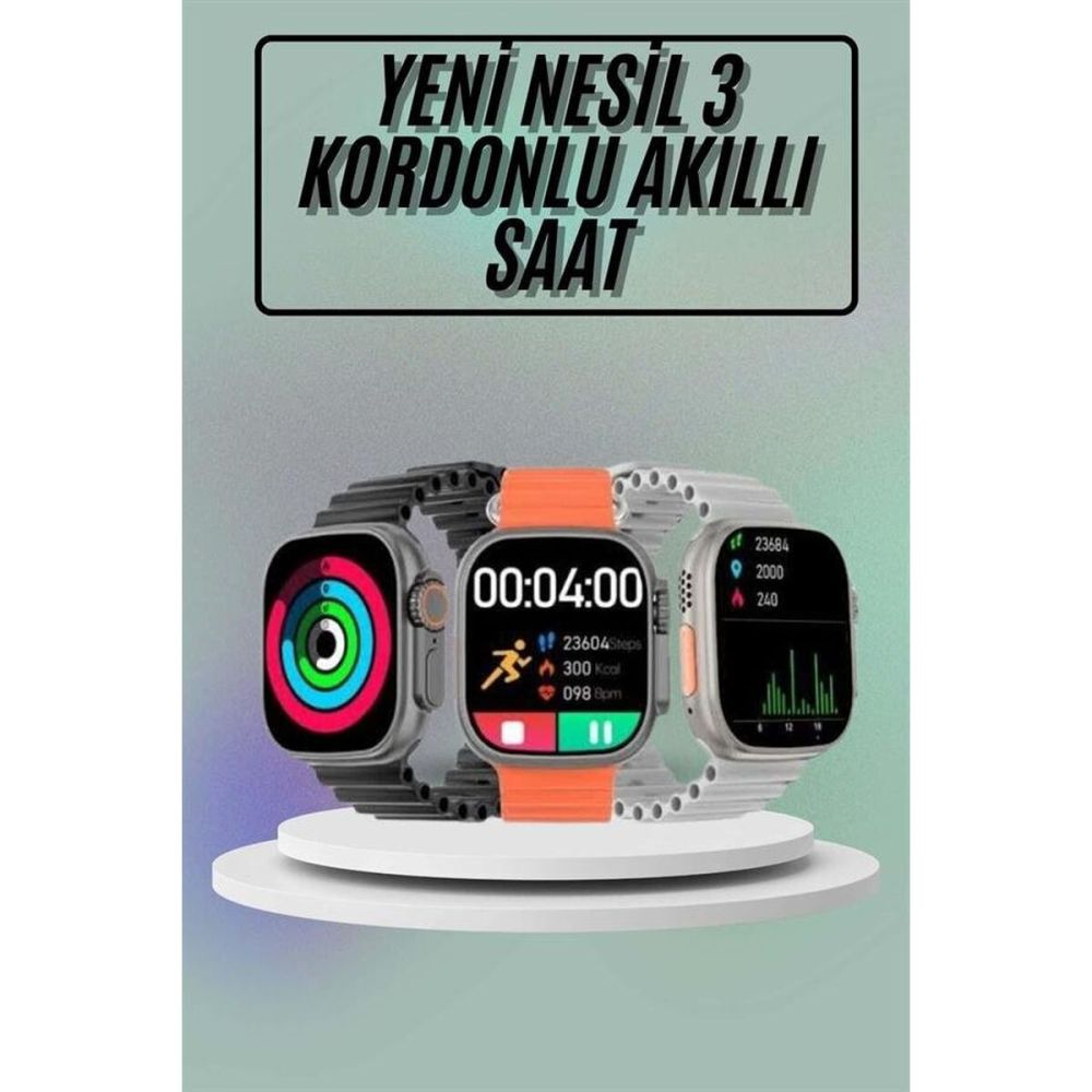 Akıllı Saat Çok Fonksiyonlu Uzun Pil Ömürlü Çağrı Cevaplayabilen Kol S