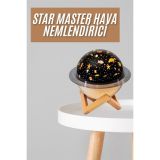 Hava Nemlendirici Led Işıklı Gece Lambası Yıldız Görünümlü Renk Değişt