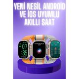 Akıllı Saat Çok Fonksiyonlu Unısex Sosyal Medya Girişli Bluetooth Bağl