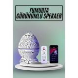 Yumurta Görünümlü Masa ve Gece Lambası Renk Değiştirebilen Projektör