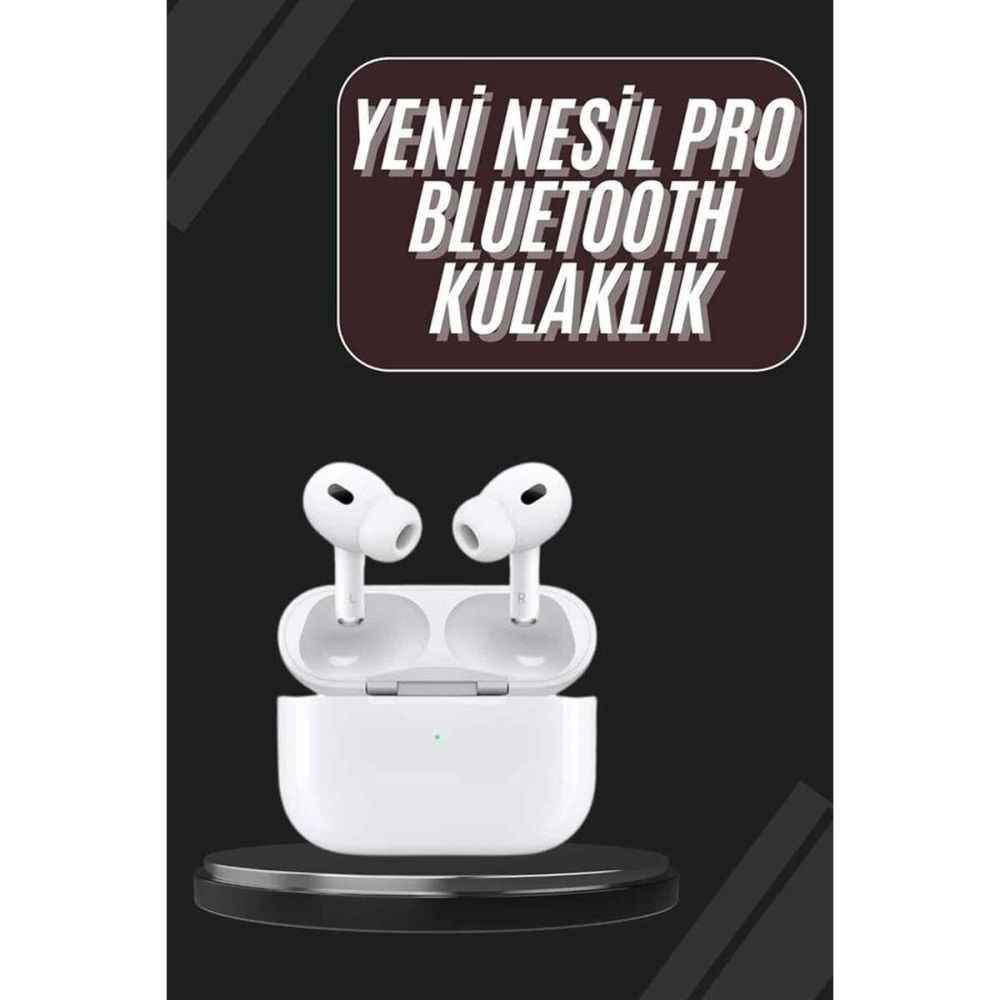 Yeni Nesil Pro Bluetooth Kulaklık Android ve İOS Uyumlu Dokunmatik Kon