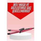 Saç Şekillendirici Düzleştirici ve Maşa Özellikli Şekillendirici Seram