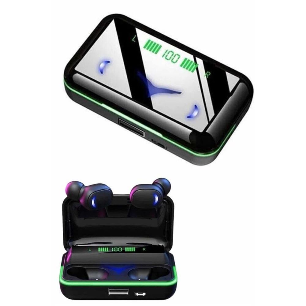 Extra Bass Kablosuz Kulaklık Işıklı Bluetooth Kulaklık Powerbank Özell