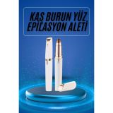 Epilasyon Aleti Tüy Kıl Alma Kaş Bıyık Unisex Yüz Bakım Tıraş Aleti