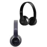 Bluetooth Kablosuz Kulaklık Siyah Wireless 5.0 Kulak Üstü Uzun Pil Ömr