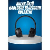 Wireless 5.0 Bluetooth Kablosuz Kulaklık ANC Özellikli Kulak Üstü Ayar