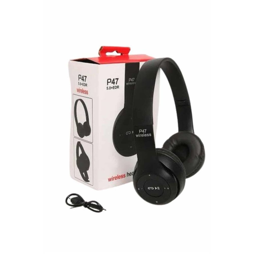 Wireless 5.0 Bluetooth Kablosuz Kulaklık ANC Özellikli Kulak Üstü Ayar