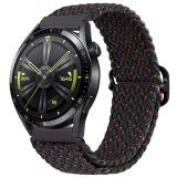 ALLY 22MM Gear S3 Watch 4 -Gt2 GT2E 46MM Japon Tokalı Elastik Kayış Ko
