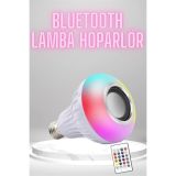 Bluetooth Hoparlör Akıllı Rgb Led Işık Renk Değiştirme Ses Bombası Amp