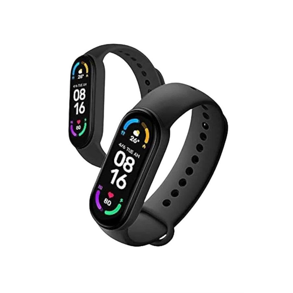 M6 Akıllı Bileklik Siyah Adımsayar Spor Takibi Android ve İOS Uyumlu