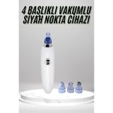 4 Başlıklı Pilli Vakumlu Siyah Nokta Temizleyici Akne Ve Sivilce Önley