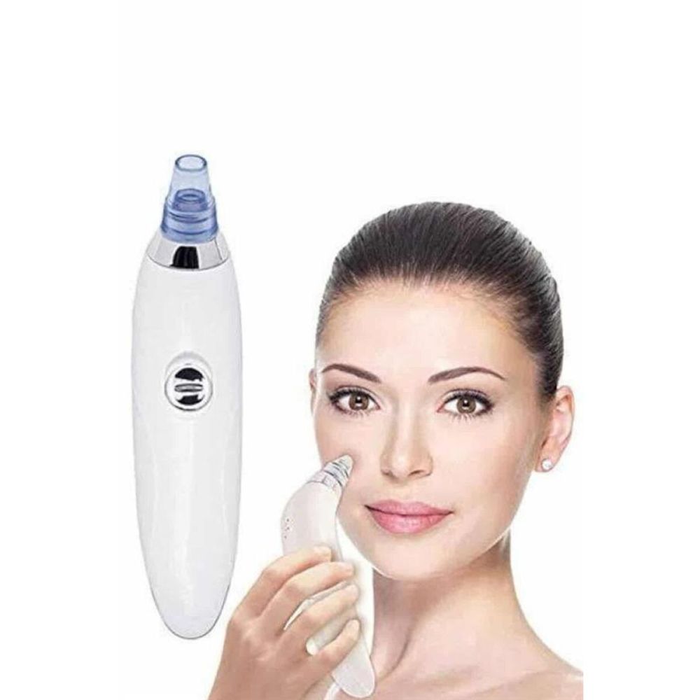 4 Başlıklı Pilli Vakumlu Siyah Nokta Temizleyici Akne Ve Sivilce Önley