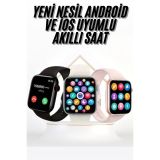 Akıllı Saat Uyku ve Sağlık Takibi Arama Cevaplama 44 MM Amoled Ekran