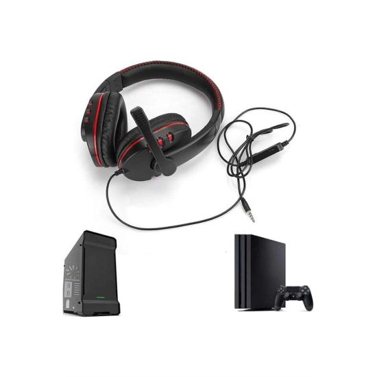 Mikrofonlu Gamer Kulaklık Oyuncu Kulaklığı Yüksek Ses Kaliteli Stereo 