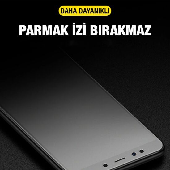 ALLY iPhone 11 Pro 5.8inç Full Glue Matte Tempered Cam Ekran Koruyucu 