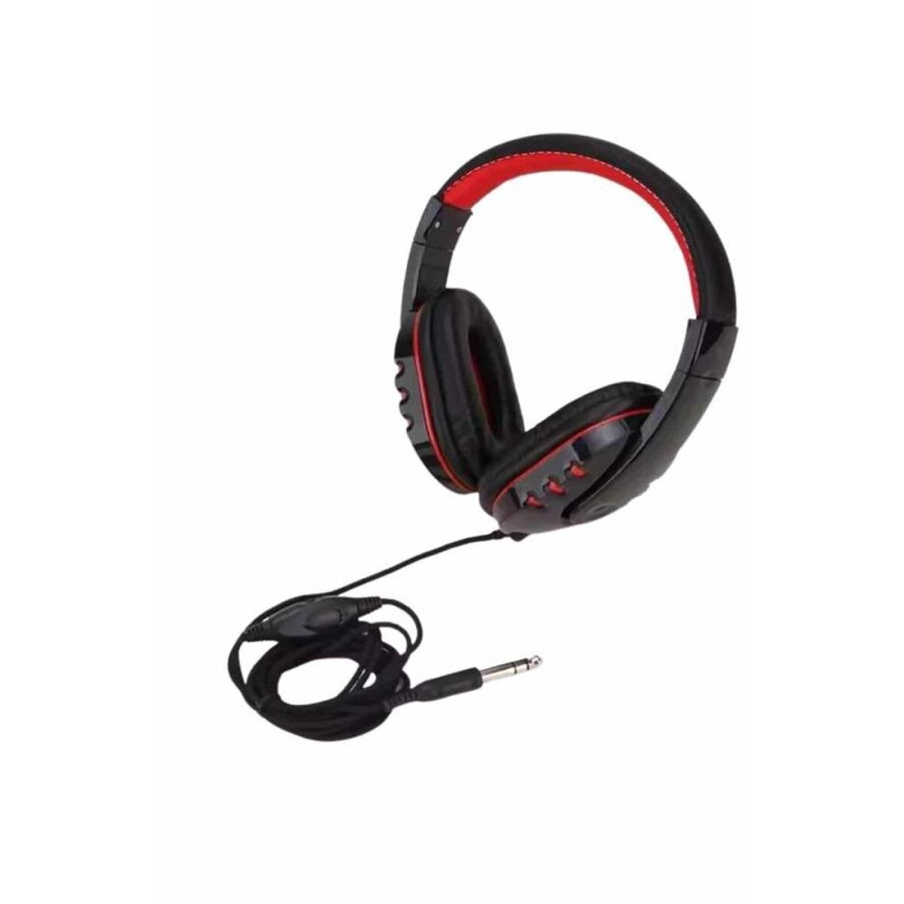Oyuncu Kulaklığı Kulak Üstü Kablolu Stereo Mikrofonlu Yumuşak Kulak Ya