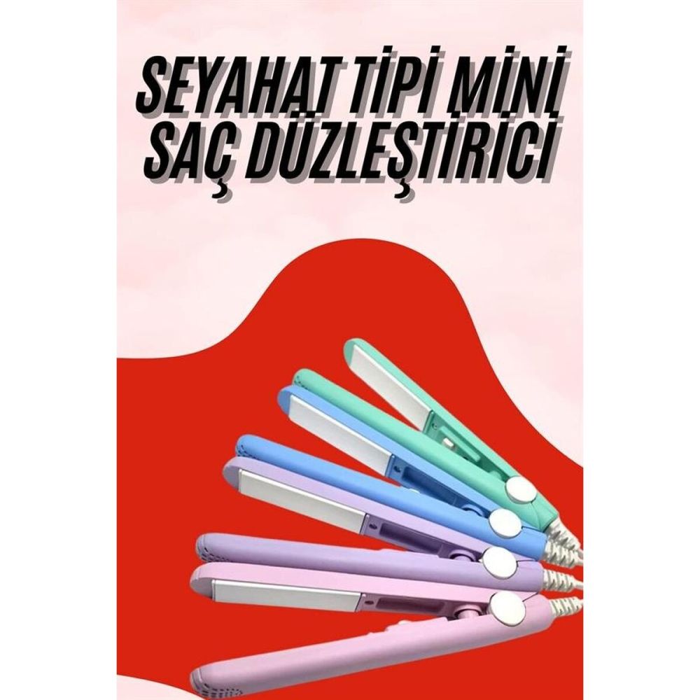 Seyahat Tipi Taşınabilir Saç Düzleştirici Saç Şekillendirici Yüksek Is