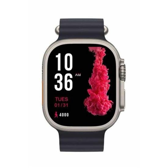 Ultra Akıllı Saat 49 Mm Çift Kordonlu Arama Cevaplama Bluetooth Bağlan