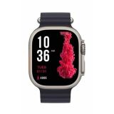 Ultra Akıllı Saat 49 Mm Çift Kordonlu Arama Cevaplama Bluetooth Bağlan