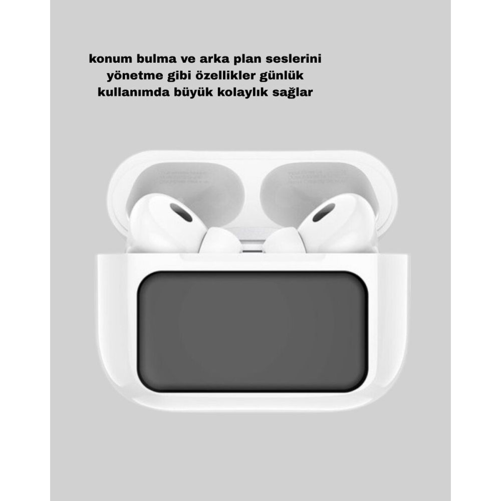 Dokunmatik Ekranlı Bluetooth Kulaklık – ANC Suya Dayanıklı Powerbank K