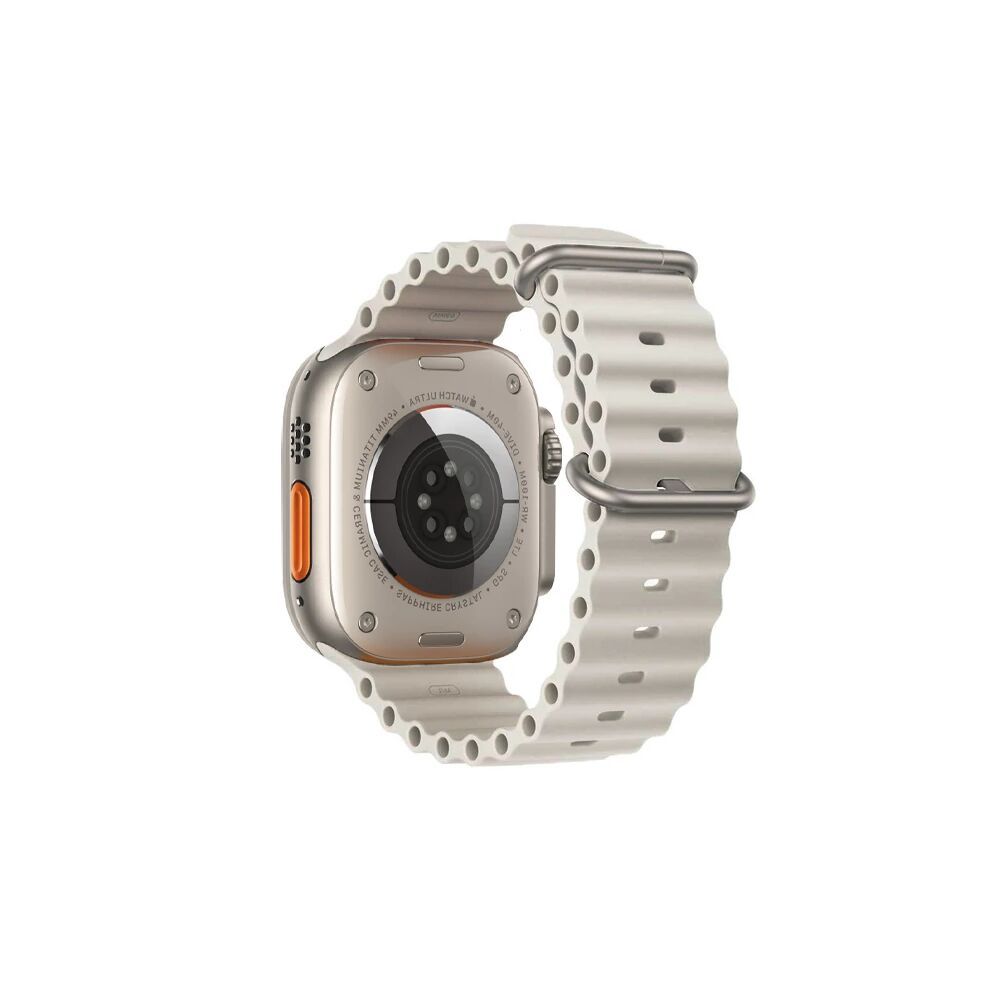 Ally Apple Watch 7-8 41mm 6-5-4 40mm Marine Silikon Kayış Kordon 3-2-1
