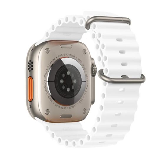 Ally Apple Watch 7-8 41mm 6-5-4 40mm Marine Silikon Kayış Kordon 3-2-1