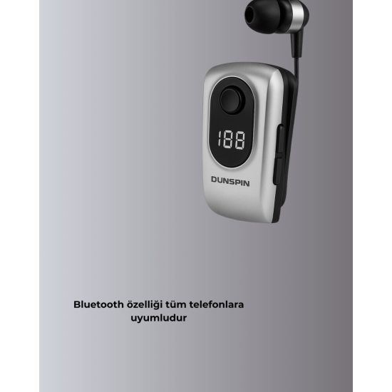 Titreşimli Bluetooth Kulaklık – Hızlı Şarj ve Uzun Bekleme Süresi