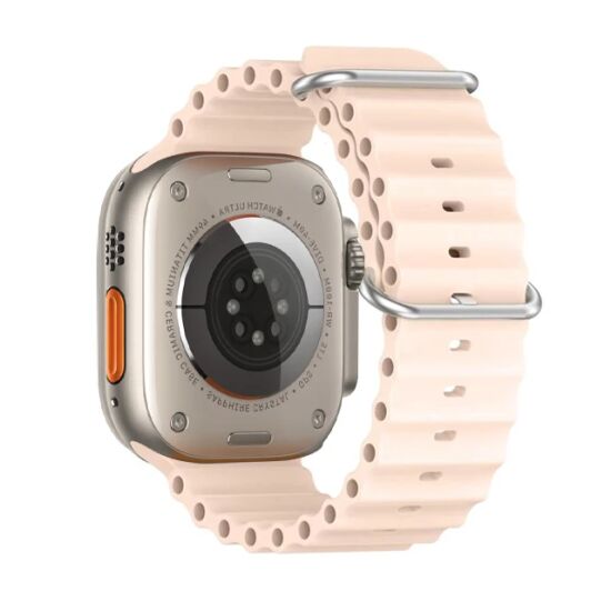 Ally Apple Watch 7-8 41mm 6-5-4 40mm Marine Silikon Kayış Kordon 3-2-1