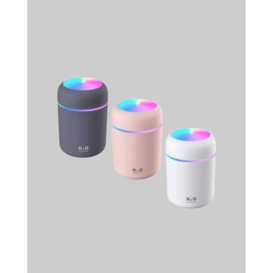 USB Bağlantılı LED Işıklı Hava Nemlendirici – Sessiz ve Kullanıcı Dost