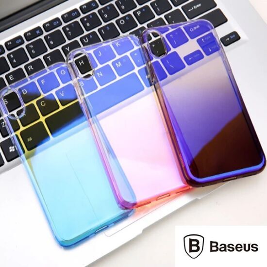 Baseus İPhone Xs Max Glow Case Şeffaf Silikon Kılıf
