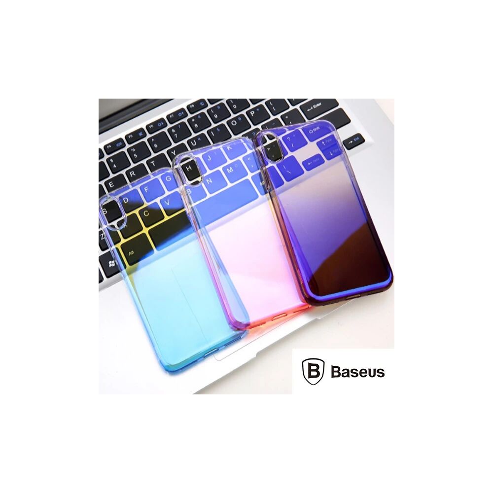 Baseus İPhone Xs Max Glow Case Şeffaf Silikon Kılıf