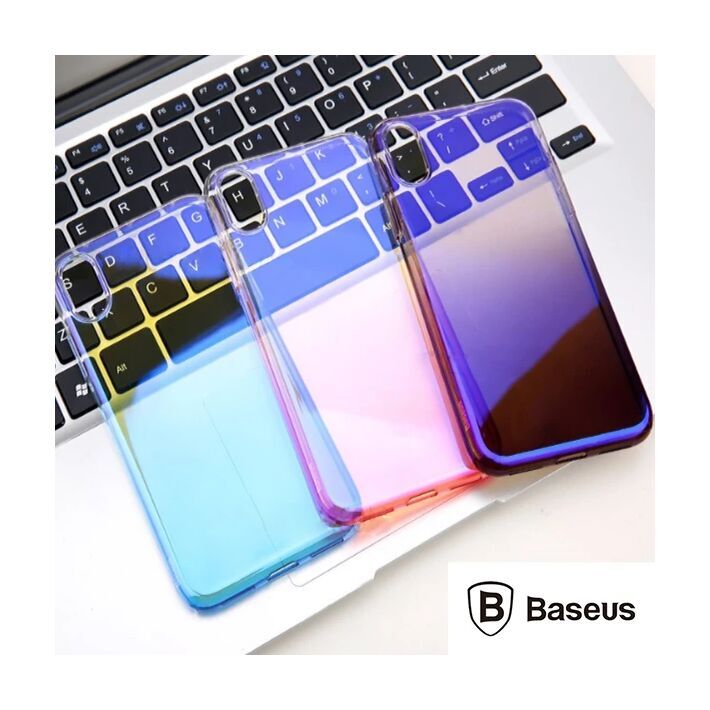 Baseus İPhone Xs Max Glow Case Şeffaf Silikon Kılıf