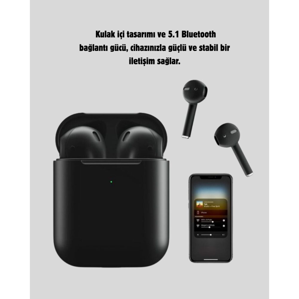Tws Pro 5 Bluetooth 5.1 Kablosuz Kulaklık – 3D HD Ses Gürültü Engellem
