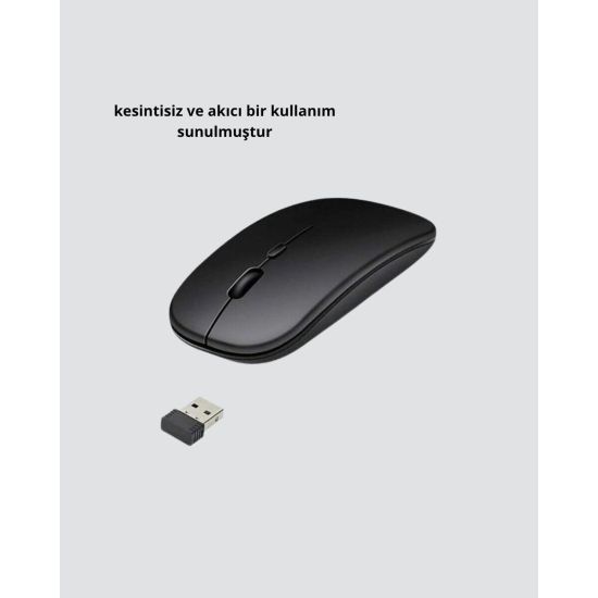 Kablosuz Oyuncu Mouse – Anlık DPI Geçişi Gelişmiş Sensör Hassas ve Akı